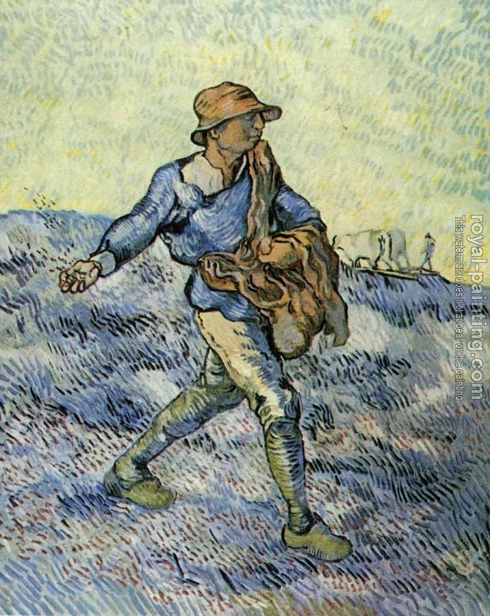 Vincent Van Gogh : The Sower IV